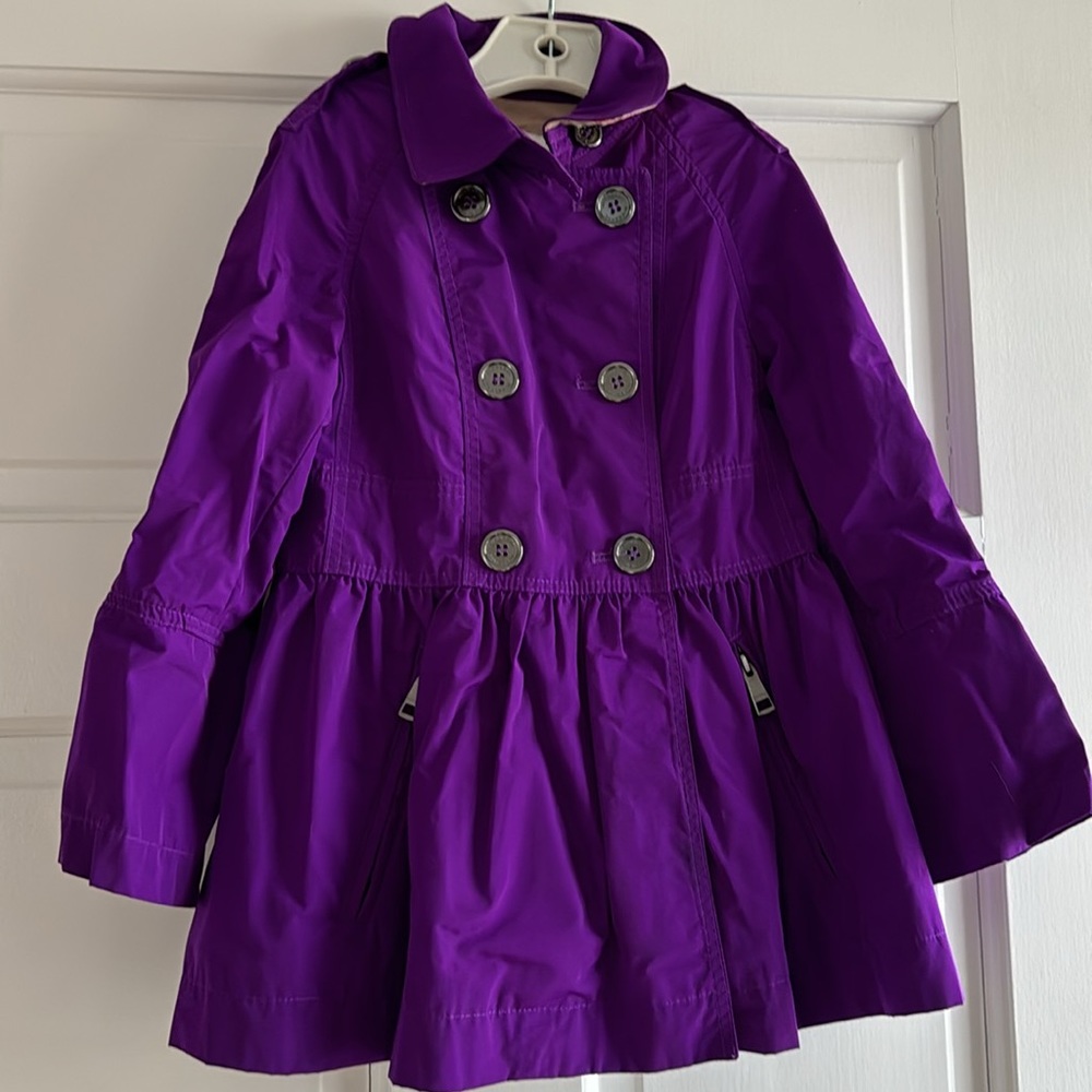 Burberry Peplum Rain Jacket-perfect condition!